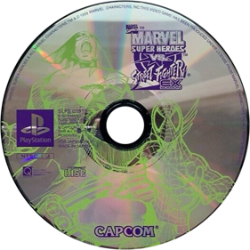 Marvel Super Heroes vs. Street Fighter: EX Edition - Disc