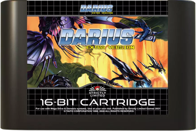 Darius: Extra Version - Cart - Front