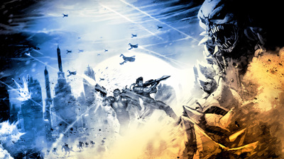 Contra 4 - Fanart - Background