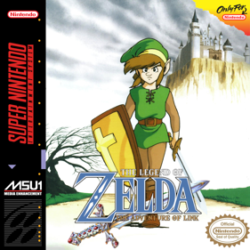 Zelda II: The Adventure of Link - Fanart - Box - Front