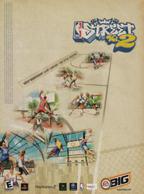 NBA Street Vol. 2 - Advertisement Flyer - Front