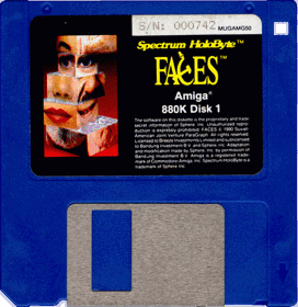 Faces ...tris III - Disc Image