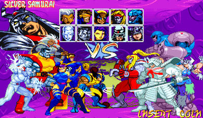 X-Men: Children of the Atom - Screenshot - Game Select