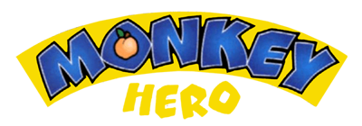 Monkey Hero - Clear Logo