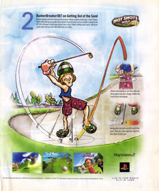 Hot Shots Golf: Fore! - Advertisement Flyer - Front