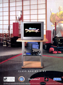 Virtua Fighter 4 - Advertisement Flyer - Front