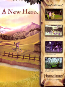 Herdy Gerdy - Advertisement Flyer - Front