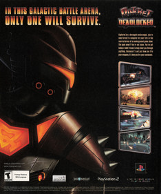 Ratchet: Deadlocked - Advertisement Flyer - Front
