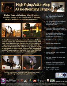 Drakan: Order of the Flame - Box - Back Image