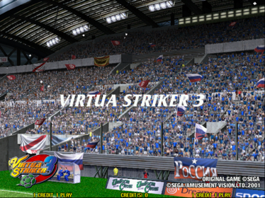 Virtua Striker 3 - Screenshot - Game Title