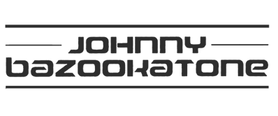 Johnny Bazookatone - Clear Logo