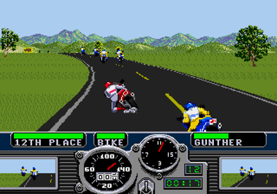 Road Rash - Screenshot - Gameplay