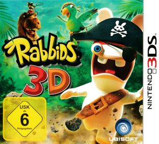 Rabbids Travel in Time 3D - Box - Front
