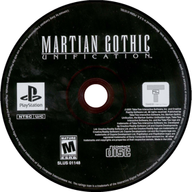 Martian Gothic: Unification - Disc Image