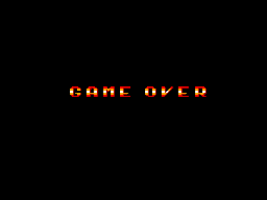 R-Type - Screenshot - Game Over Image