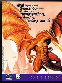 Ultima Online - Advertisement Flyer - Front