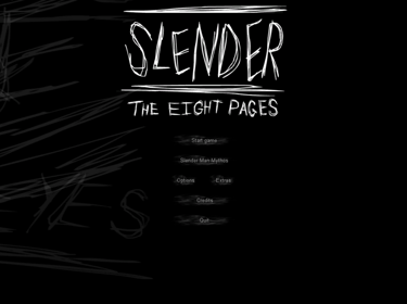 Slender: The Eight Pages - Screenshot - Game Title