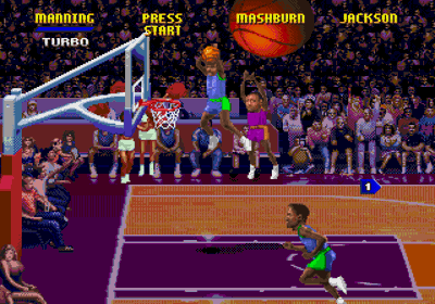 NBA Jam Tournament Edition - Screenshot - Gameplay Image
