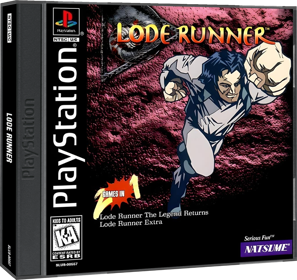 Lode Runner - Box - 3D Image