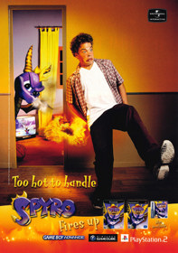 Spyro: Enter the Dragonfly - Advertisement Flyer - Front