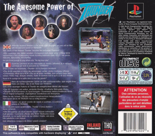 WCW/NWO Thunder - Box - Back Image