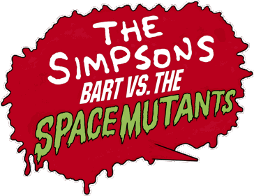 The Simpsons: Bart vs. the Space Mutants - Clear Logo Image