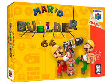 Mario Builder 64 - Box - 3D