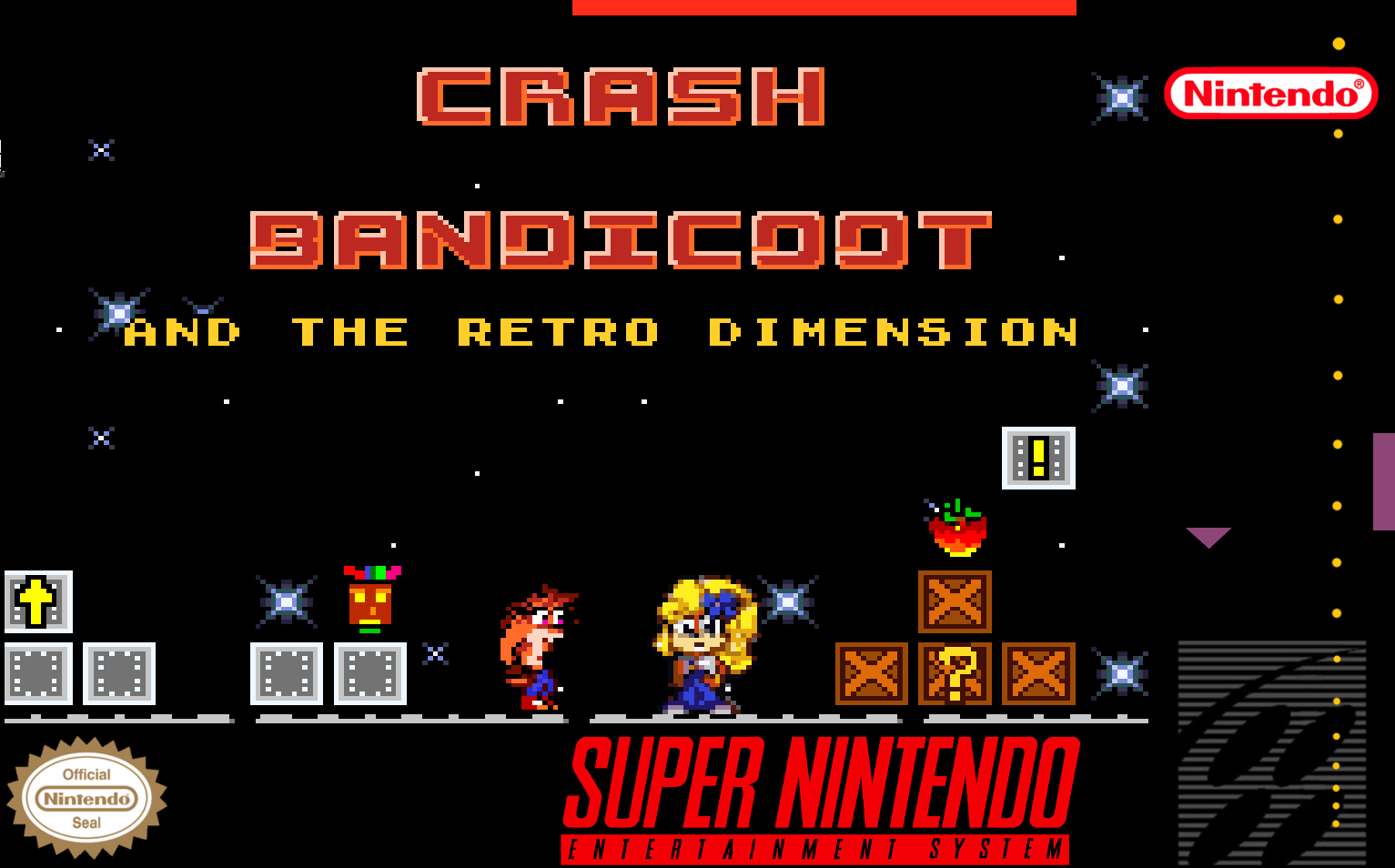 Crash Bandicoot and the Retro Dimension