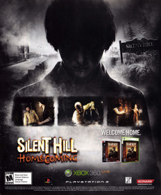 Silent Hill: Homecoming - Advertisement Flyer - Front