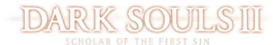 Dark Souls II: Scholar of the First Sin - Clear Logo Image