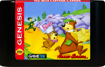 Yogi Bear: Cartoon Capers - Fanart - Cart - Front