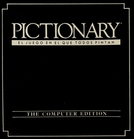 Pictionary: The Game of Quick Draw - Box - Front