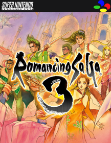 Romancing Sa·Ga 3 - Fanart - Box - Front
