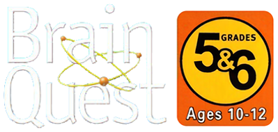 Brain Quest: Grades 5 & 6 - Clear Logo Image