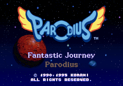 Parodius - Screenshot - Game Select