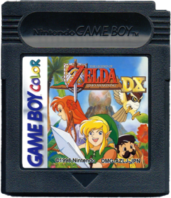 The Legend of Zelda: Link's Awakening DX - Fanart - Cart - Front