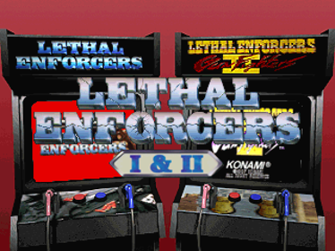 Lethal Enforcers I & II - Screenshot - Game Title Image