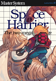 Space Harrier 3D - Fanart - Box - Front