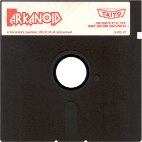Arkanoid - Disc Image