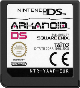 Arkanoid DS - Cart - Front Image