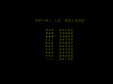 Advisor - Screenshot - High Scores