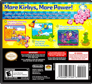 Kirby Mass Attack - Box - Back - Reconstructed