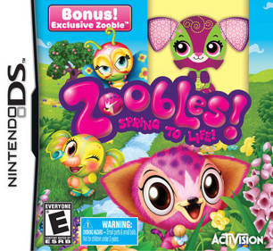 Zoobles! Spring to Life! - Box - Front