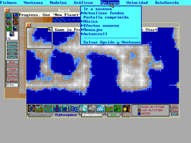 SimEarth: The Living Planet - Screenshot - Gameplay