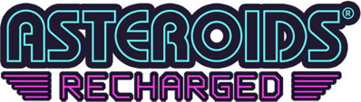 Asteroids: Recharged - Clear Logo