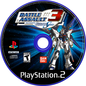 Battle Assault 3 featuring Gundam Seed - Fanart - Disc Image
