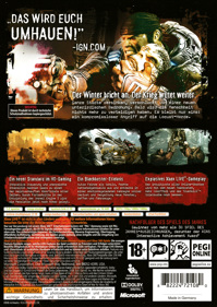 Gears of War 2 - Box - Back