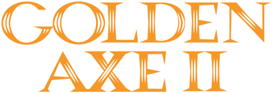 Golden Axe II - Clear Logo Image