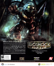 BioShock - Advertisement Flyer - Front