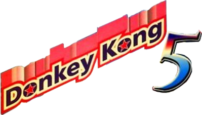 Donkey Kong 5: The Journey of Over Time and Space - Clear Logo